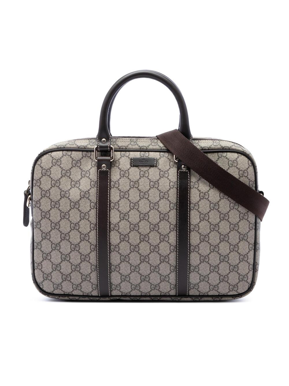 Gucci Gg Supreme Business Bag Pre-Loved #358363G61B